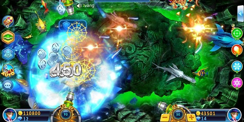 Hệ thống vũ khí và tỷ lệ thưởng trong game