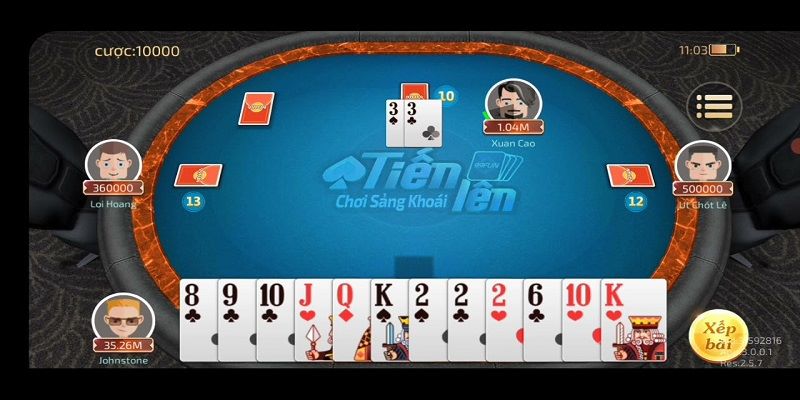 Những quy tắc của game Tiến Lên trong miền Nam